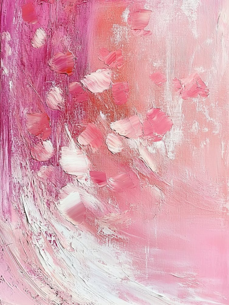 Abstract Of Pink Flowers