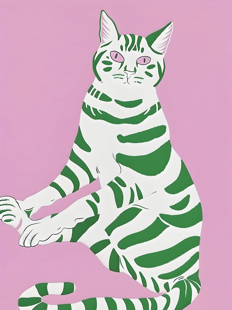 Striped Cat 3