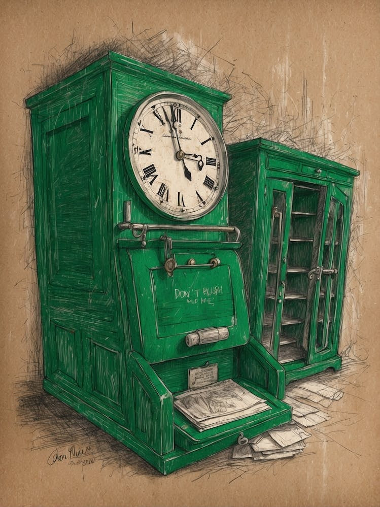 Green Clock
