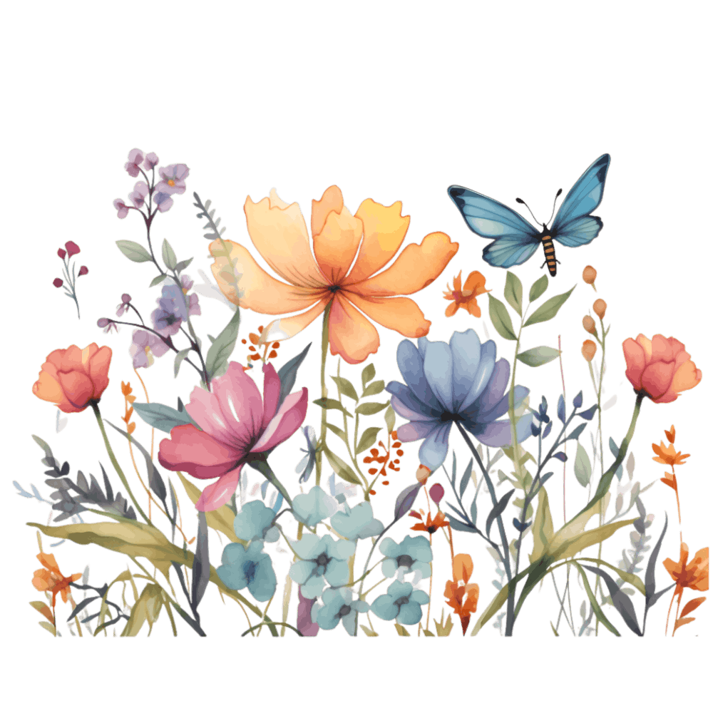 Watercolor Flowers 13