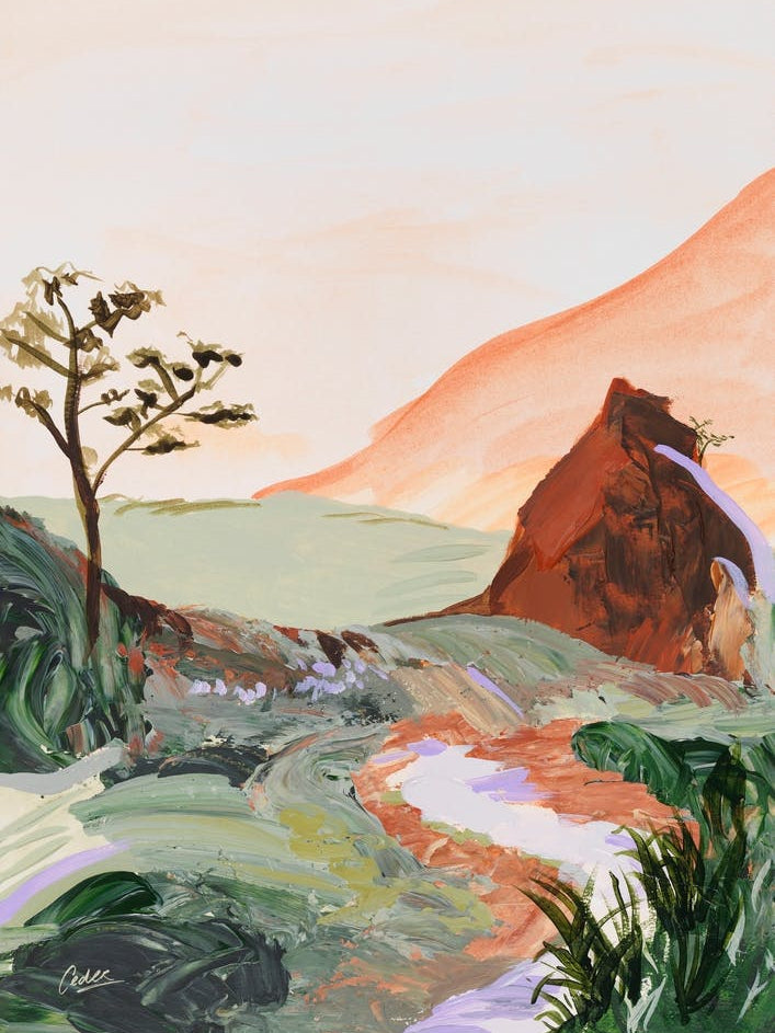 Sunkissed Mountain Travel Landscape Sunset