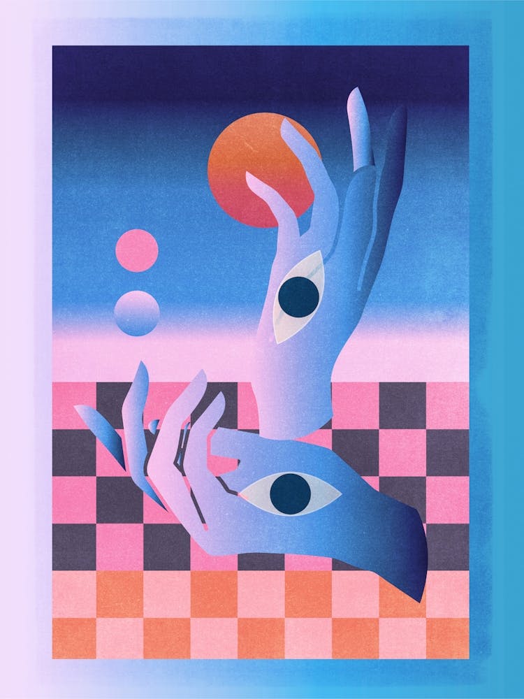 Geometric Abstraction Hands