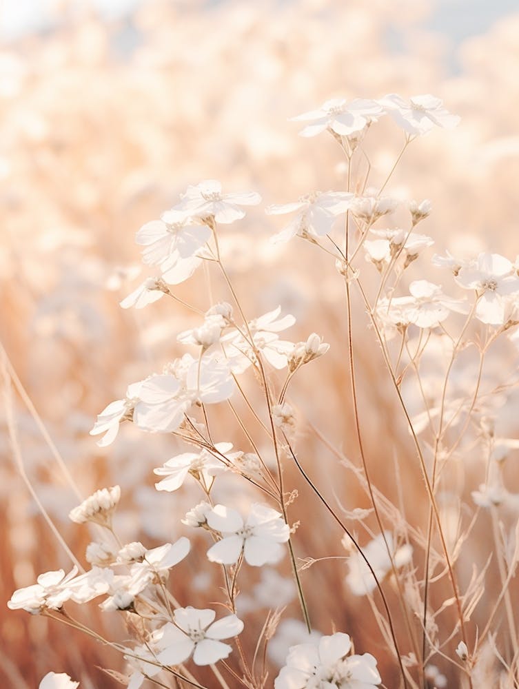 Boho Dried Flowers Phlox 1