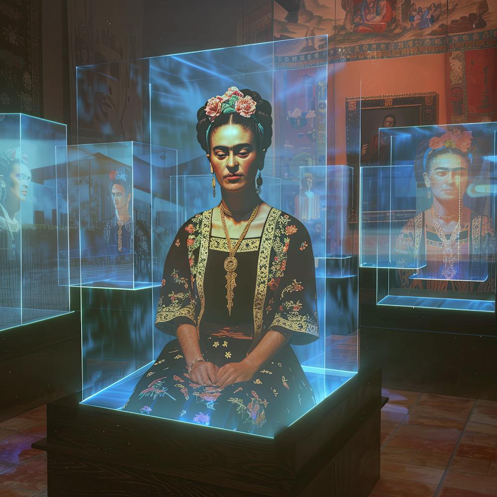 Virtual Art Gallery Inspired by Kahlo