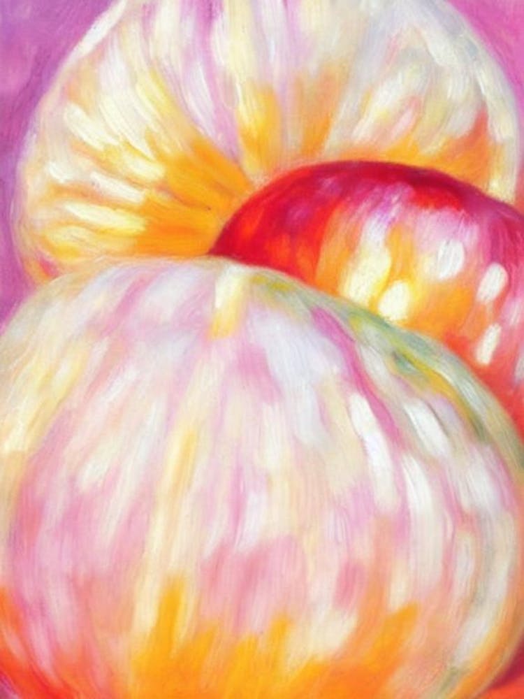 Custard Apple Painting Fruit
