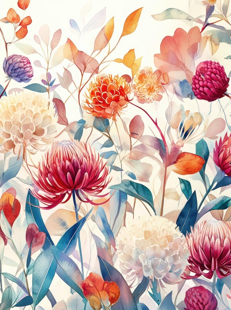 Watercolor Flowers 65