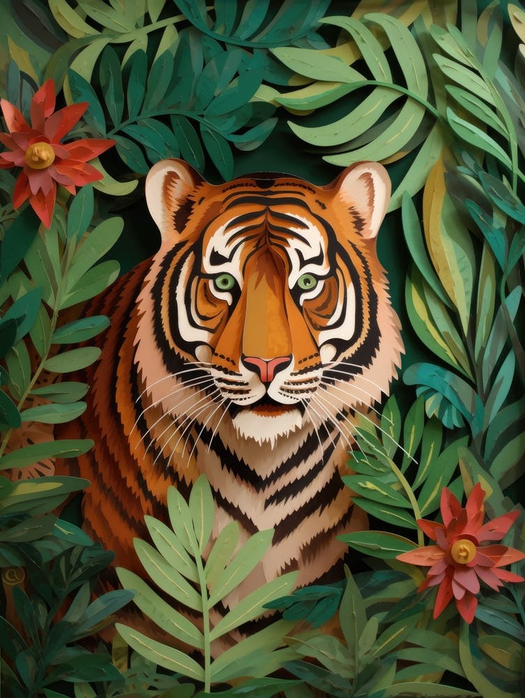 Tiger In The Jungle 22