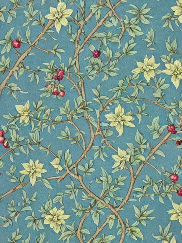 Heidelbeere Vintage Botanische Frucht