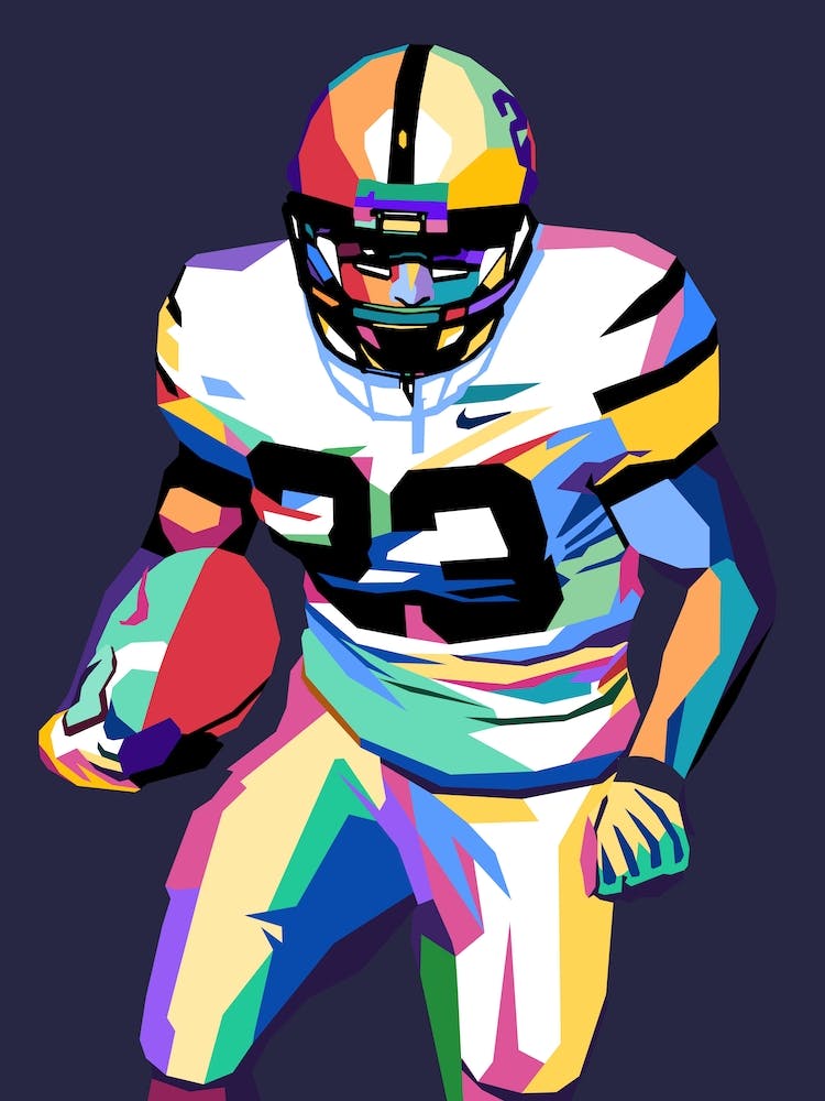 American Football Pop Art 9