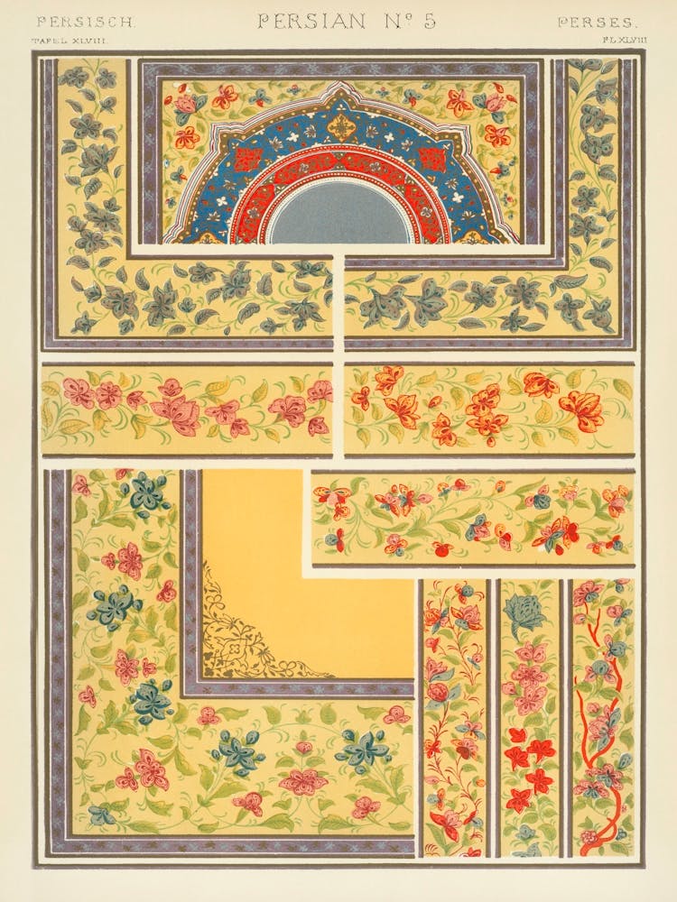 Vintage Pattern Illustration, Owen Jones                           