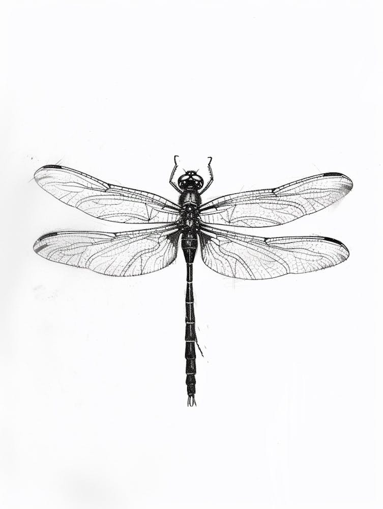B&W Dragonfly