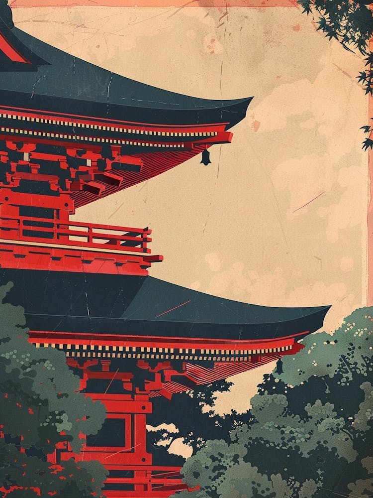 Kamakura S Tsurugaoka Hachimangu Shrine Japan Mid Century Modern 2