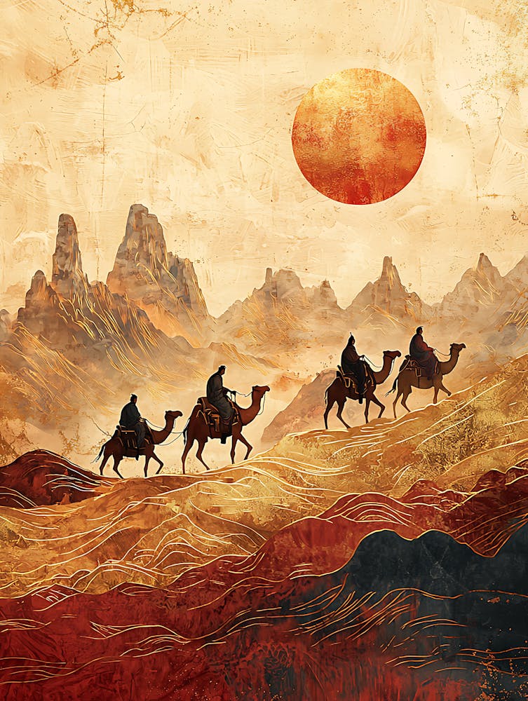 Camel Ride In The Desert 12