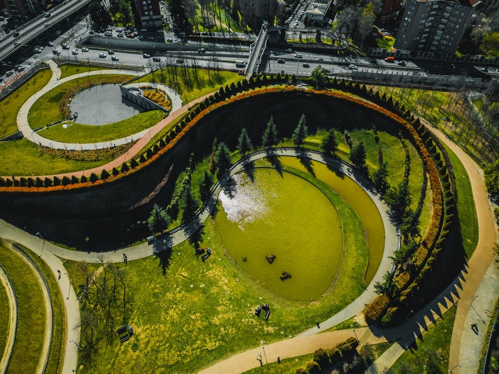 Stampa di Milano, Poster di Milano. Parco del Portello