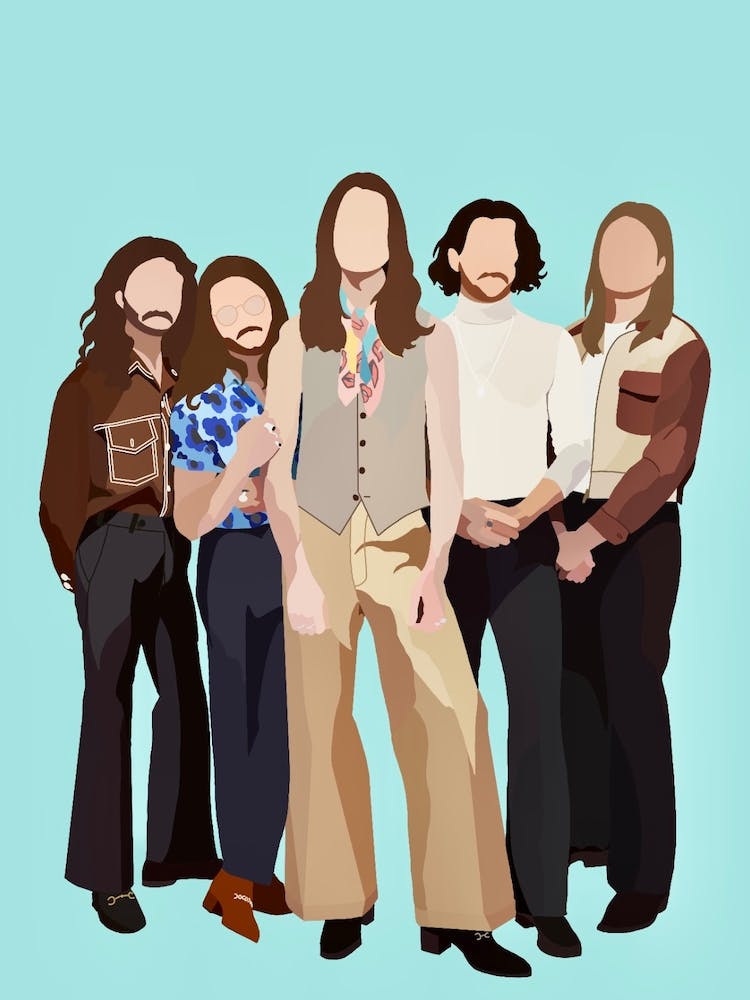 Blossoms Print | Blossoms Band Print