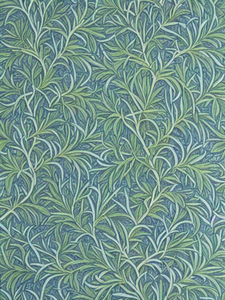 Leyland Cypress 2 tree Vintage Botanical