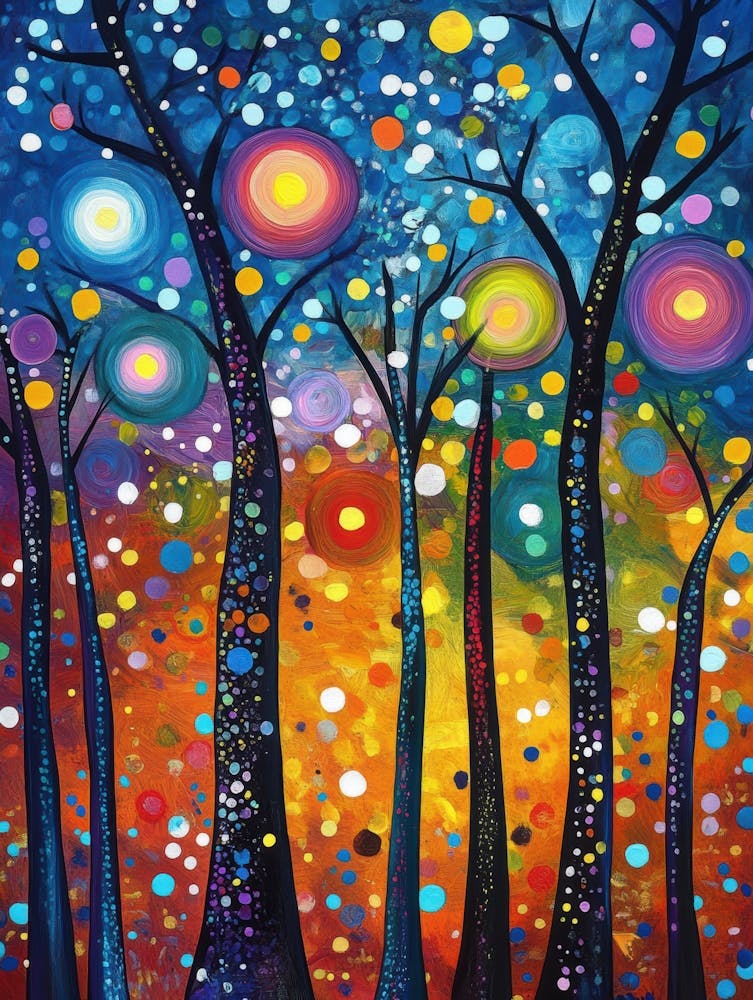 Colorful Trees 34