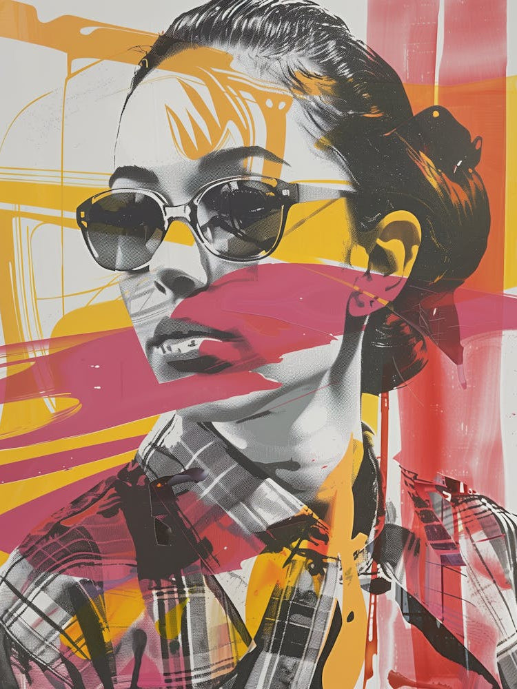 'A Woman In Sunglasses'