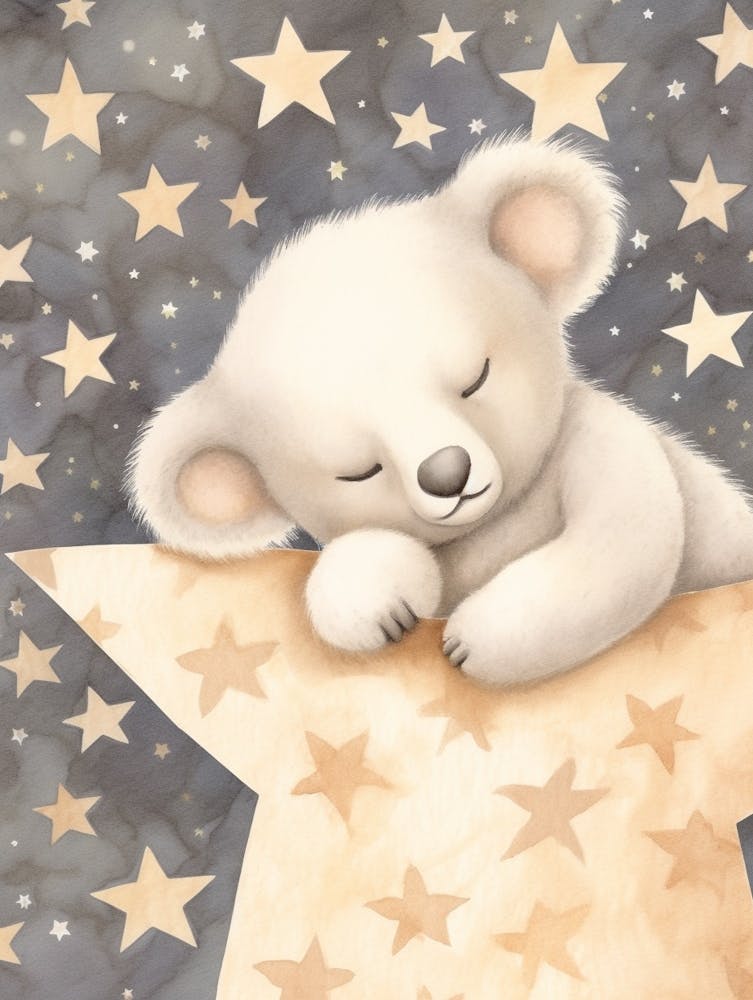 Bébé Koala Endormi 1
