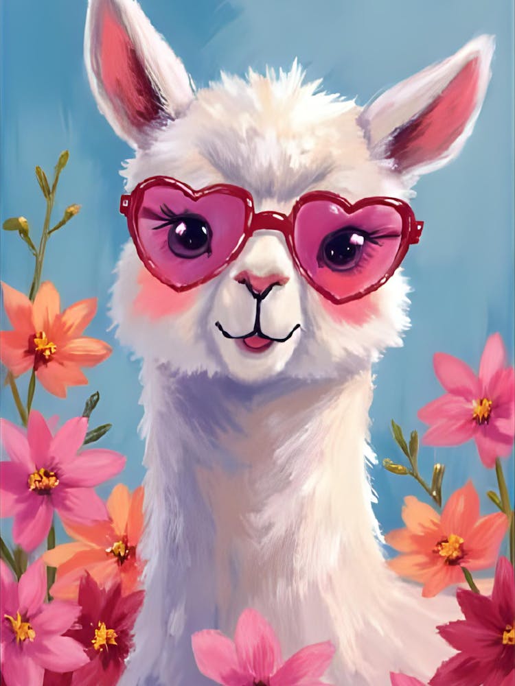 Llama In Sunglasses