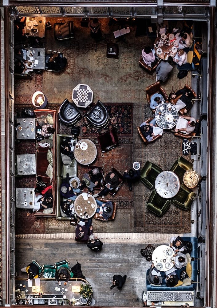 Looking Down
