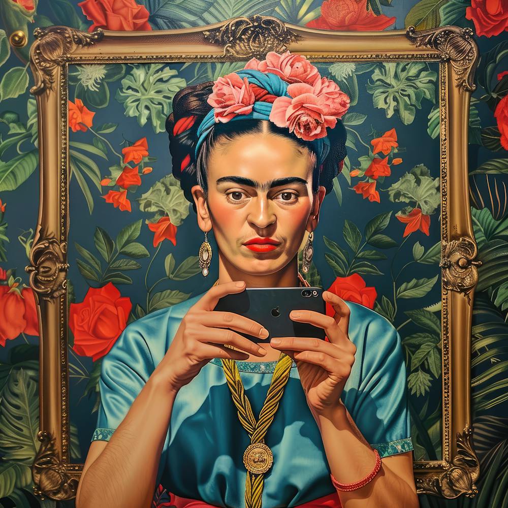 Frida Takes a Selfie Series 3