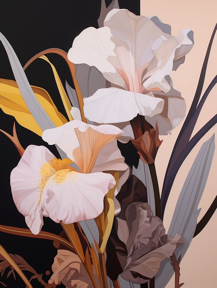 Flower Illustration Iris 1