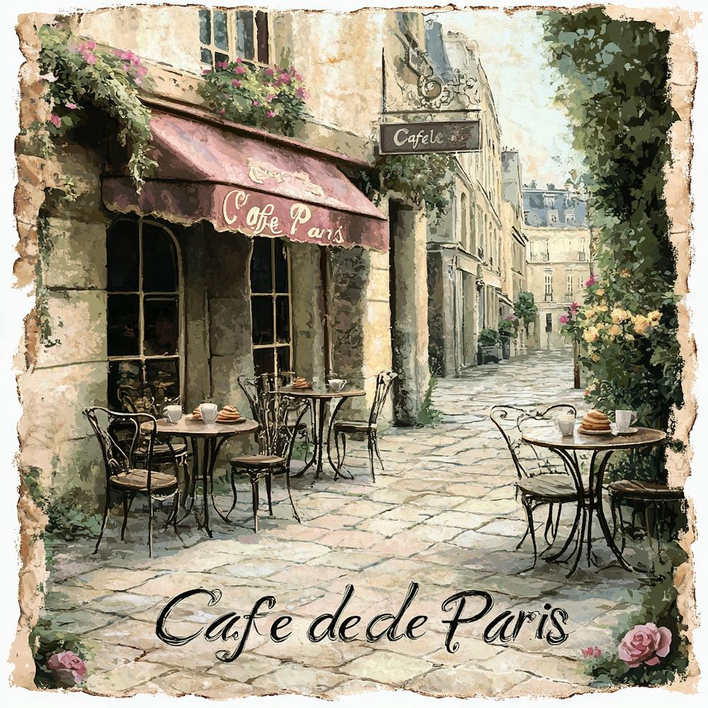 Cozy Parisian Café 8