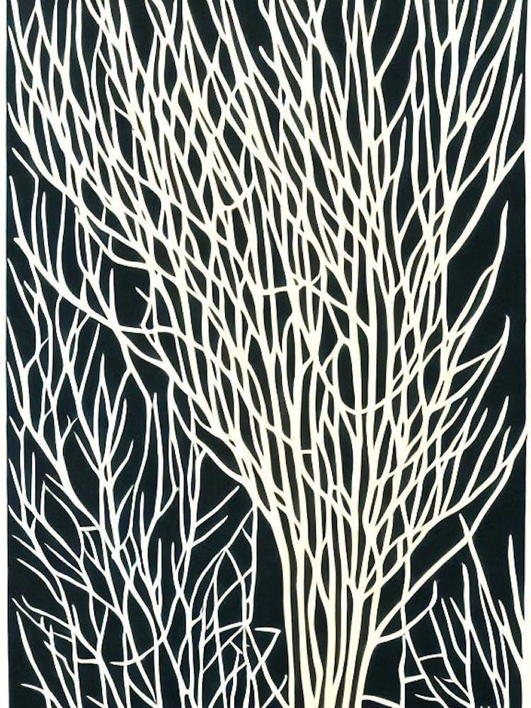 Acropora Loripes Linocut