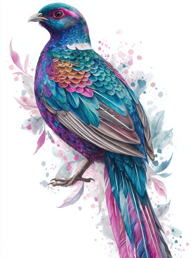 Aihrgdesign Isolated Watercolor Painting Of Birds Colorful Ph 386b2aa5 Cc12 460e B876 C631f9eddfa2 3