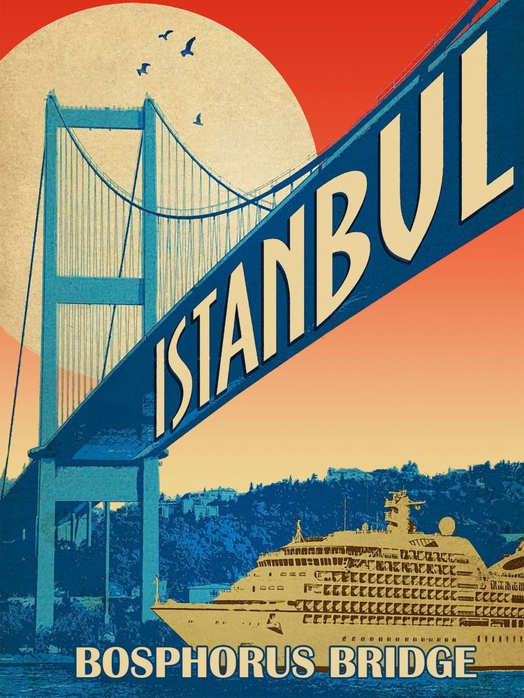 Istanbul, Turkey, Bosporus Bridge