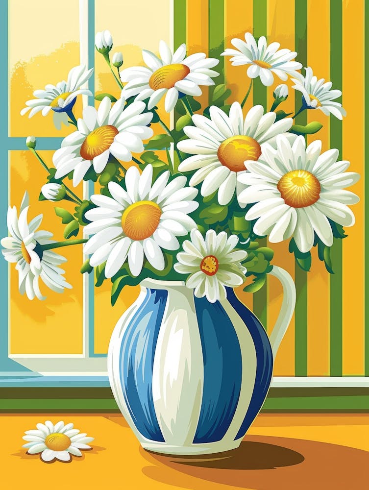 Daisies In A Vase 15