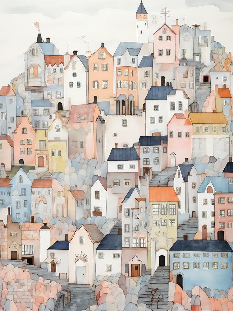 Cute Seaside Town