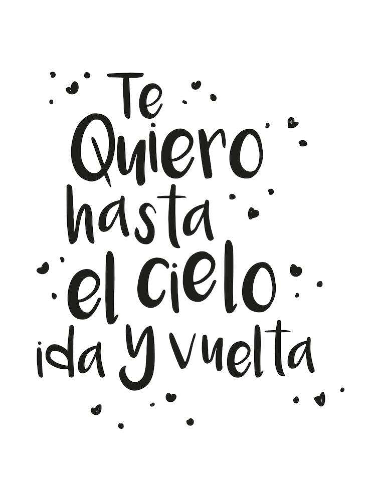 Te quiero hasta el cielo ida y vuelta