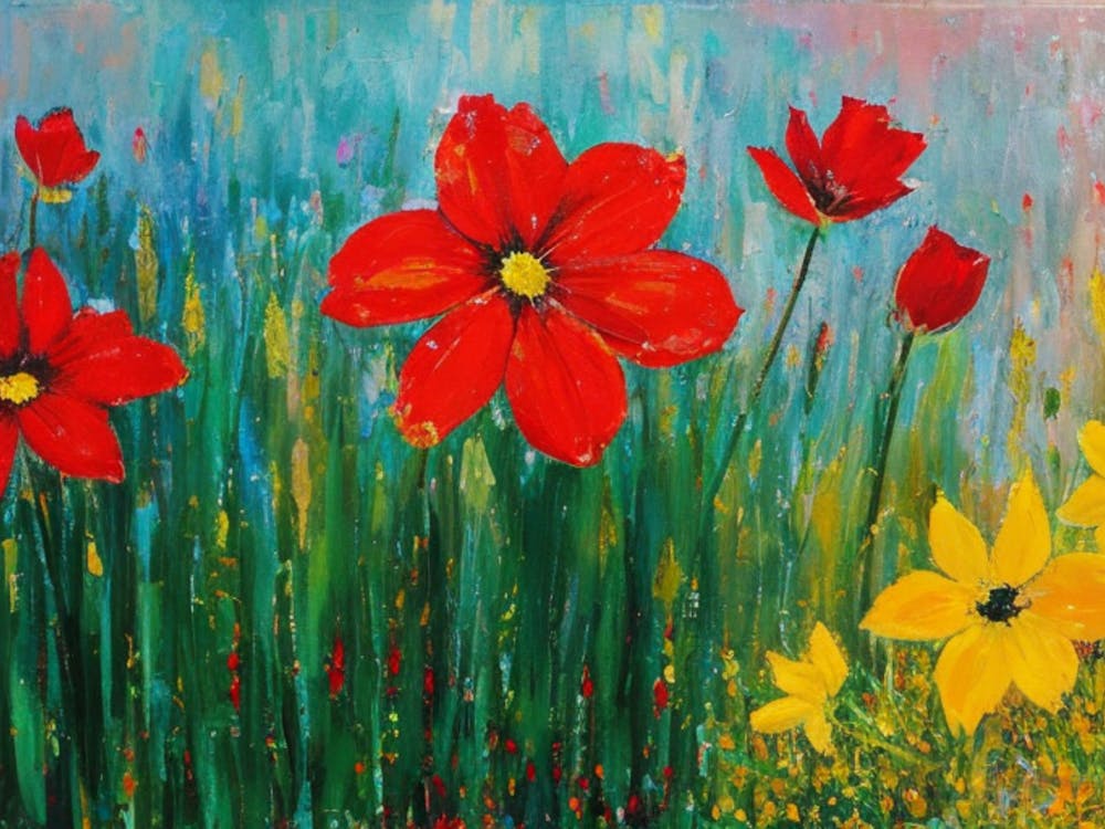 Red And Yellow Flowers
