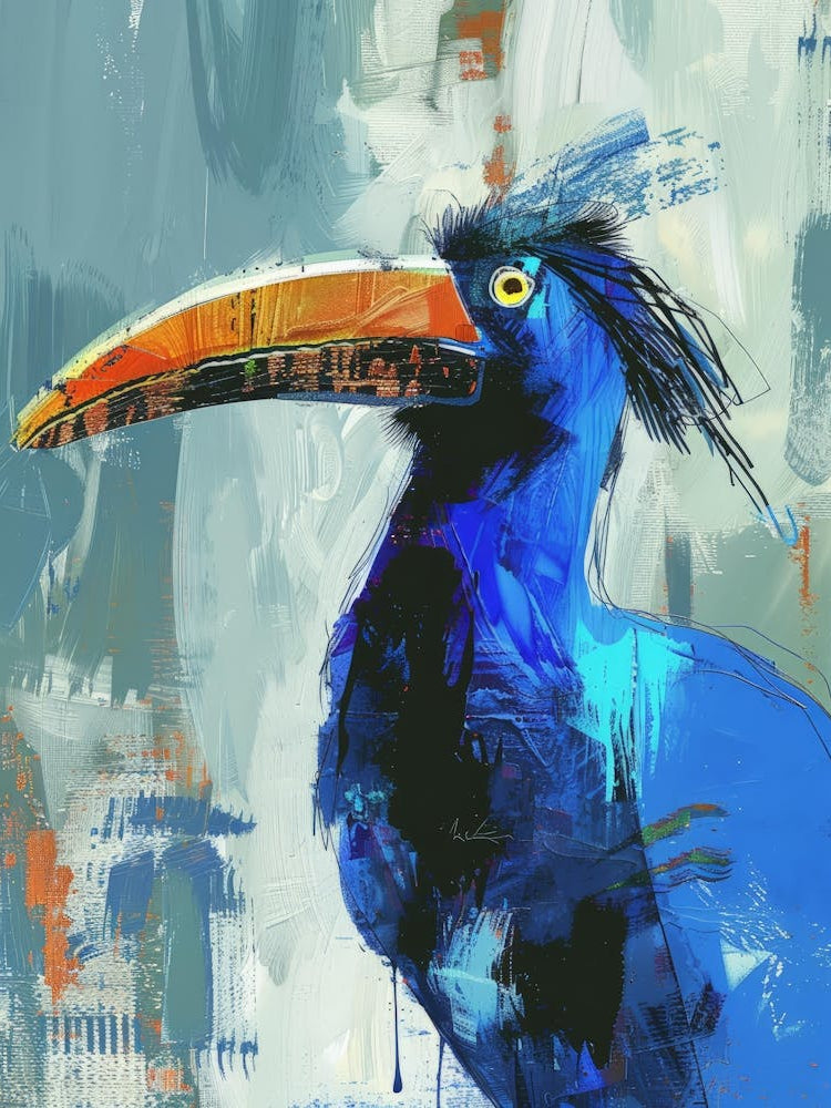 Blue Stork