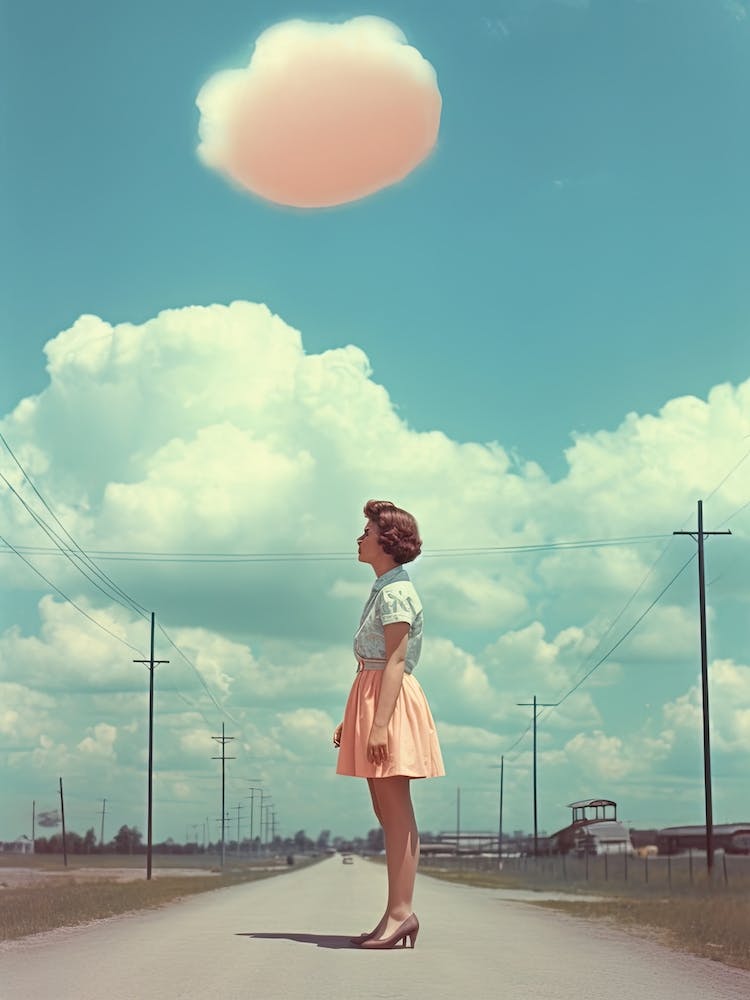 Vintage 1960s Sky Kitsch 4