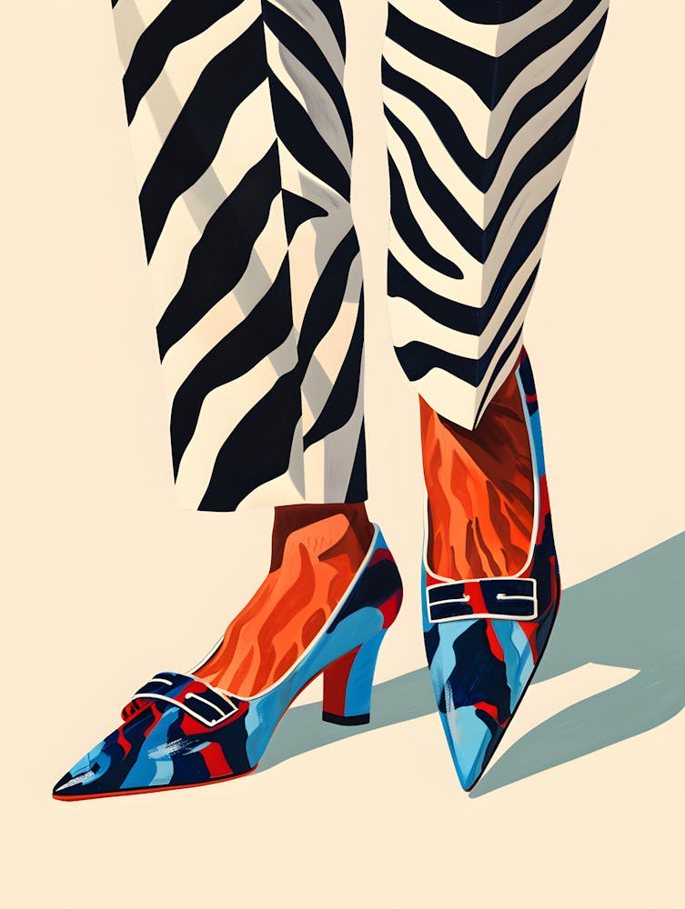 Zebra Shoes 1