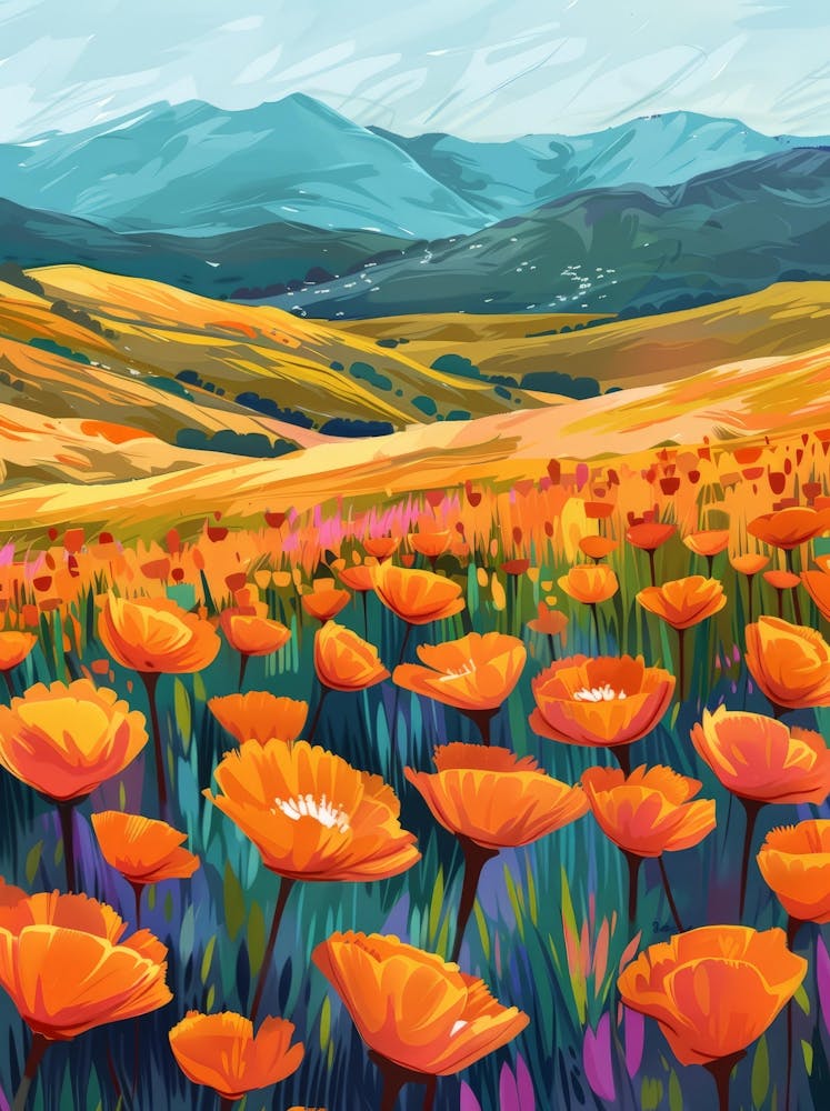 Poppies In The Field 19