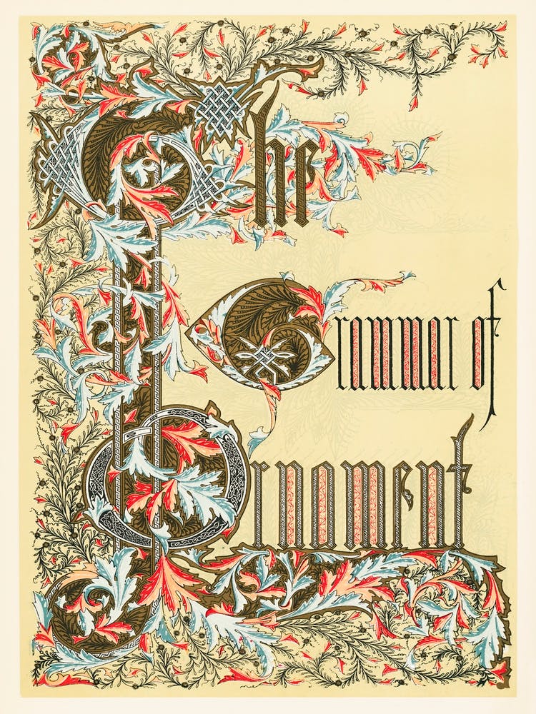 Vintage Pattern, Owen Jones