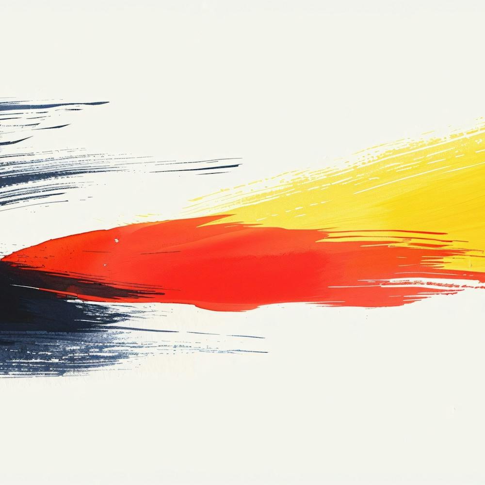 Abstract ORange Yellow Footage