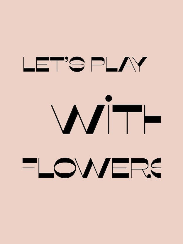 Let Is Play With Flowers