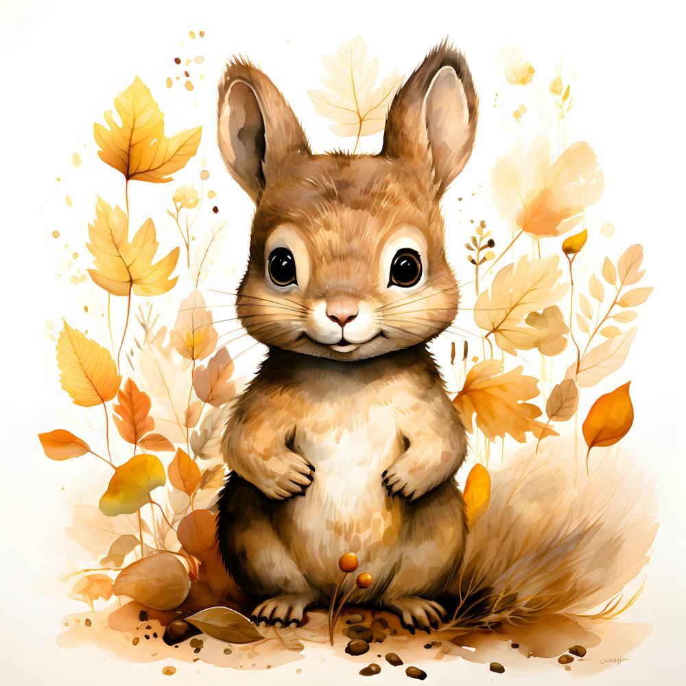 Autumn Squirrel