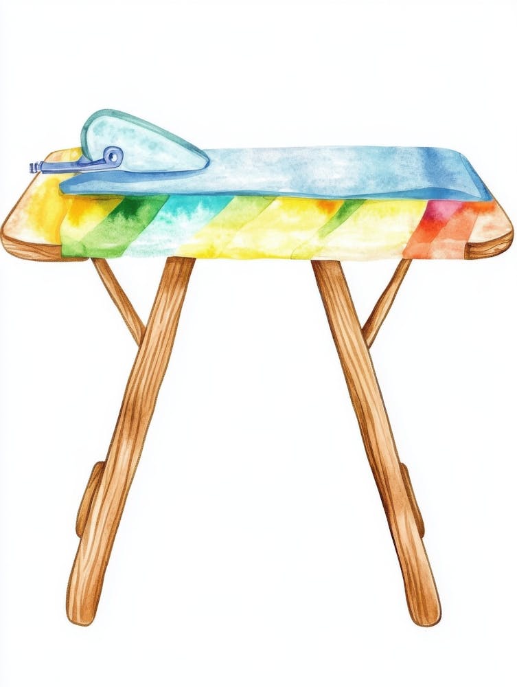 Colorful Ironing Board