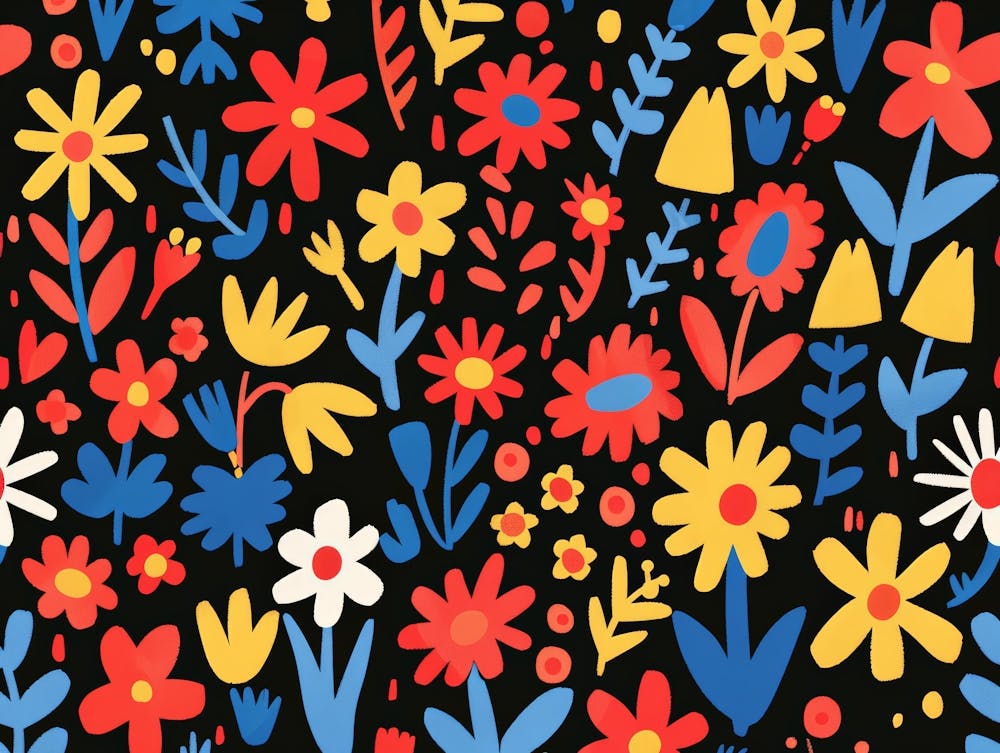 Blumenmuster 4