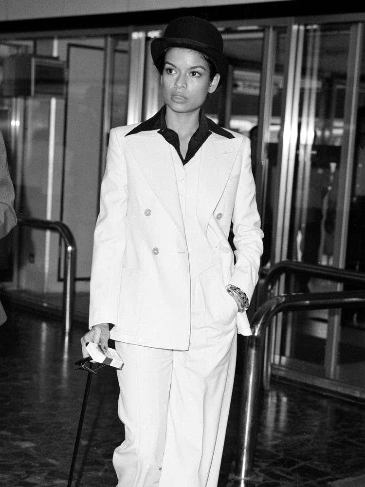 Bianca Jagger In The White Suit, 1972