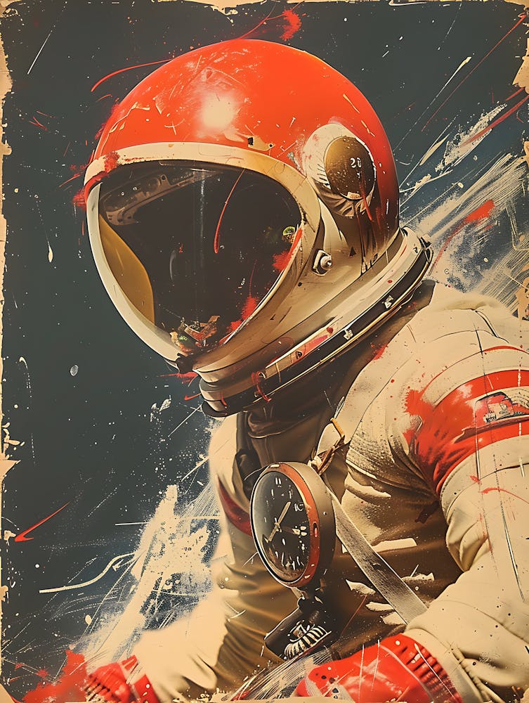Astronaut In Space 6