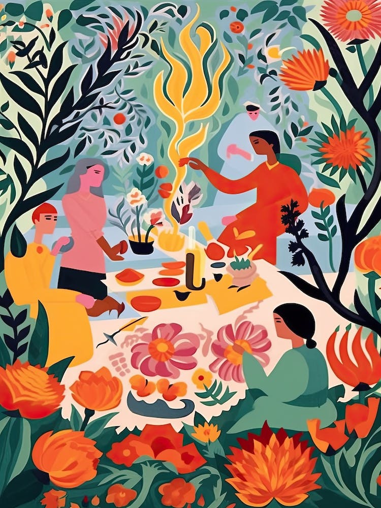 Summer Picnic Vintage 1