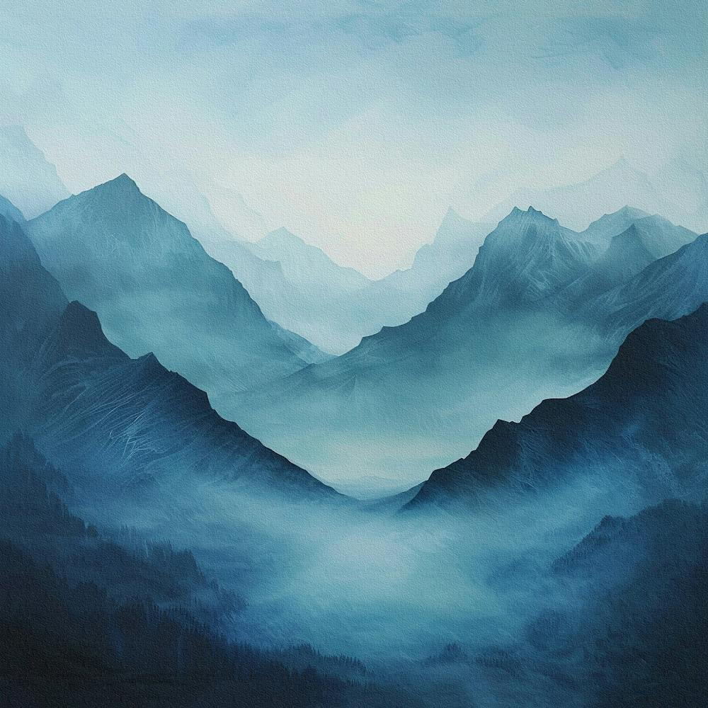 Poster Canvas Mountain 31