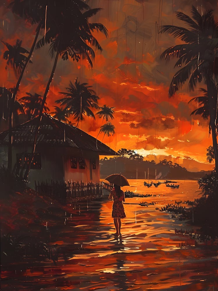 Sunset At The Beach 3